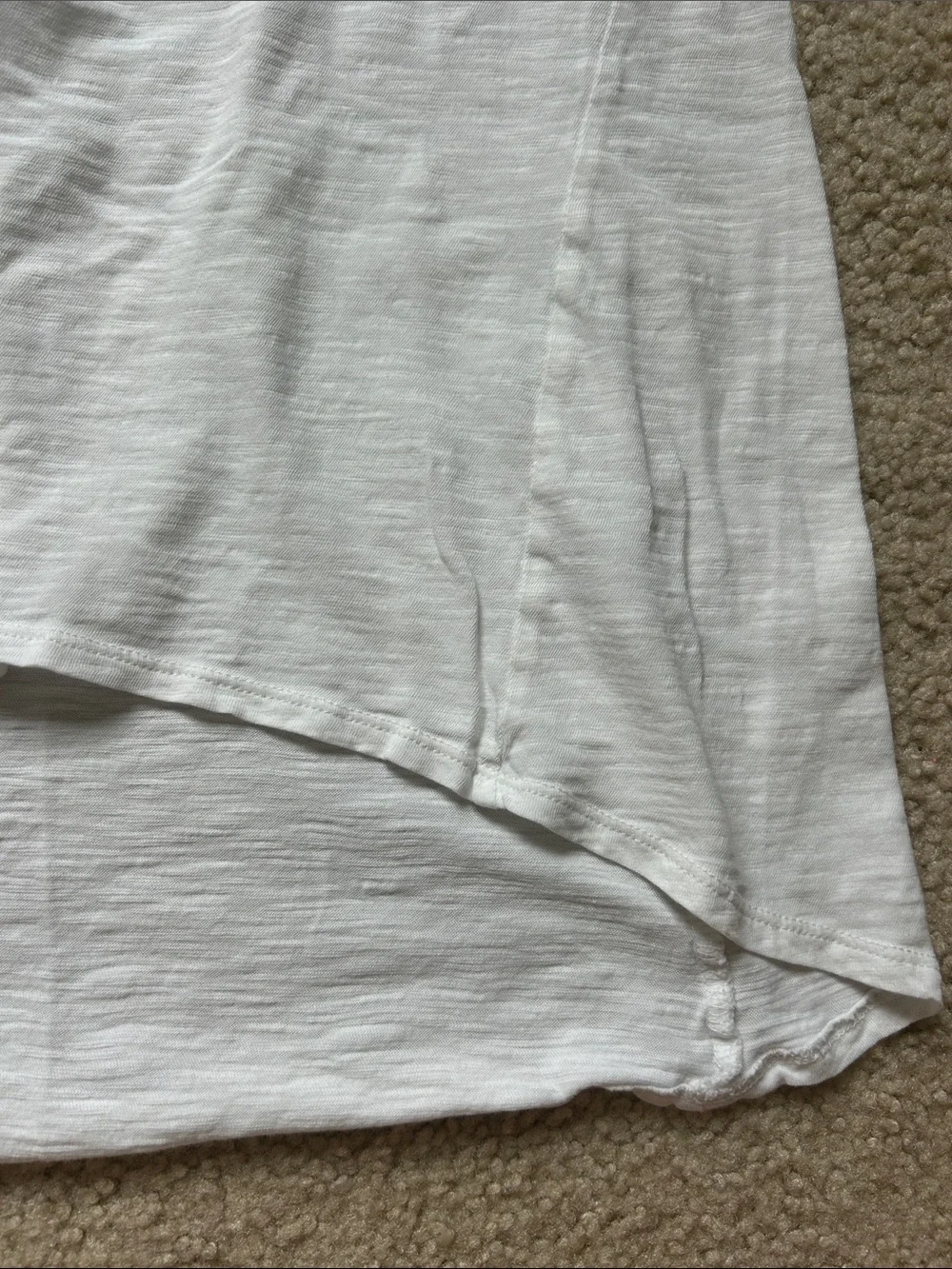 Old Navy girls white cotton tshirt